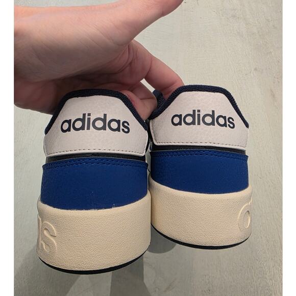 NIB Adidas Breakbase J Sneakers SZ US 7 KIDS Navy Blue White - Picture 6 of 9